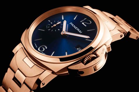 panerai solid gold watch|Panerai watch price list.